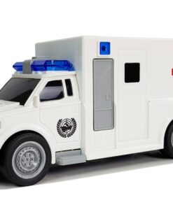 Interaktyvi greitosios pagalbos mašina Ambulance 1:20 su trinties pavara ir garsais