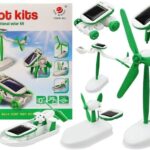 Kūrybinis saulės robotas 6in1 – ekologijos ir inžinerijos pažintis vaikams