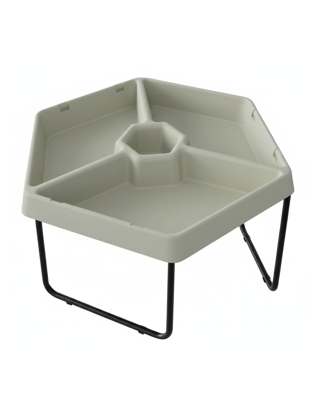 MASTERKIDZ-Sesiakampis-smelio-ir-vandens-zaidimu-stalas-su-3-skyriais-ir-reguliuojamu-auksciu