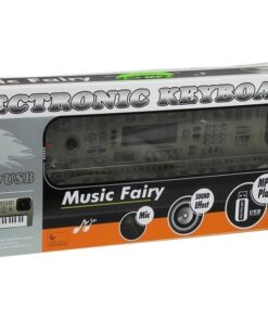 MQ807 muzikinis pianinas su mikrofonu