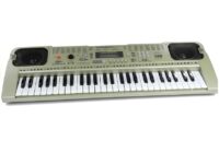 MQ807 muzikinis pianinas su mikrofonu