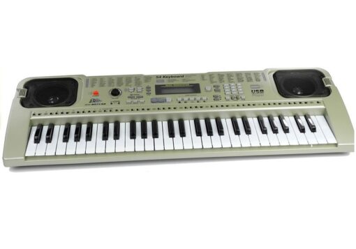 MQ807 muzikinis pianinas su mikrofonu