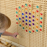 Masterkidz 72 vnt. deimanto formos kaladėlių rinkinys kūrybinėms ir STEM lentoms