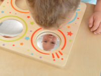 Masterkidz medinė sensorinė veidrodžių lenta – optikos atradimai ir pasaulio pažinimas