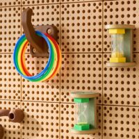 Masterkidz „Ring Set“ žiedų mėtymo rinkinys STEM sienelei