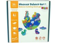 Medinis dinozaurų balansavimo žaidimas