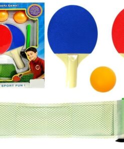 Mini stalo teniso rinkinys vaikams: raketės