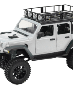 Nuotoliniu būdu valdomas RC visureigis 4×4 Pilkas