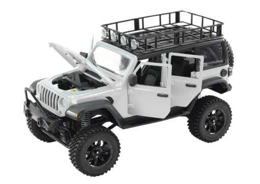 Nuotoliniu būdu valdomas RC visureigis 4×4 Pilkas