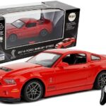 Nuotoliniu būdu valdomas automobilis Ford Shelby raudonas