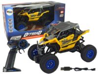 Nuotoliniu būdu valdomas bekelės automobilis Cross Country 1:16