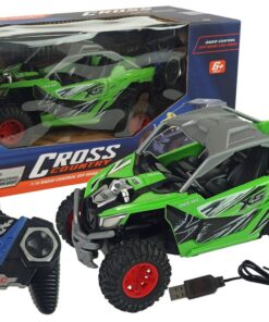 Nuotoliniu būdu valdomas bekelės automobilis Cross Country 1:16
