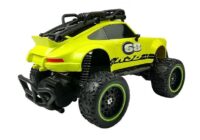 Nuotoliniu būdu valdomas bekelės automobilis Off-road R/C Beetle – žalias