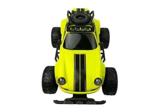 Nuotoliniu būdu valdomas bekelės automobilis Off-road R/C Beetle – žalias