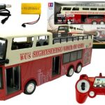 Nuotoliniu būdu valdomas dviaukštis autobusas R/C Double Decker – 1:18