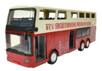 Nuotoliniu būdu valdomas dviaukštis autobusas R/C Double Decker – 1:18