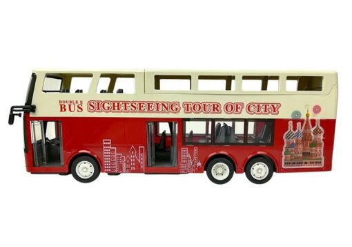 Nuotoliniu būdu valdomas dviaukštis autobusas R/C Double Decker – 1:18