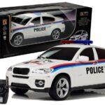 Nuotoliniu būdu valdomas policijos kupė automobilis