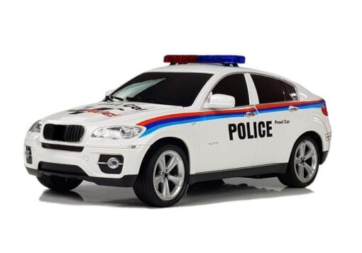 Nuotoliniu būdu valdomas policijos kupė automobilis