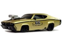 Nuotoliniu būdu valdomas sportinis automobilis 1:20 – auksinis klasikinis modelis „Pilot GT 66“