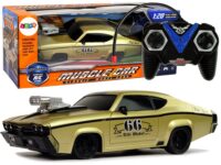 Nuotoliniu būdu valdomas sportinis automobilis 1:20 – auksinis klasikinis modelis „Pilot GT 66“