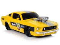 Nuotoliniu būdu valdomas sportinis automobilis 1:20 – geltonas lenktyninis modelis „Pilot 13“