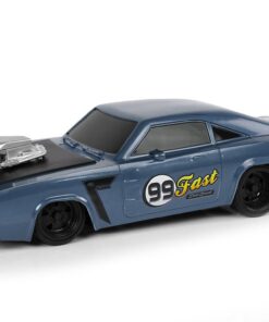 Nuotoliniu būdu valdomas sportinis automobilis 1:20 – pilkas lenktyninis modelis „Pilot 99“