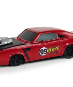 Nuotoliniu būdu valdomas sportinis automobilis 1:20 – raudonas lenktyninis modelis „Pilot 99“