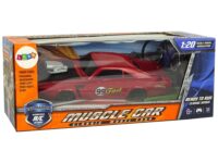 Nuotoliniu būdu valdomas sportinis automobilis 1:20 – raudonas lenktyninis modelis „Pilot 99“