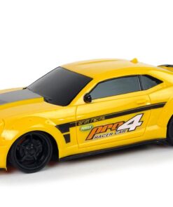 Nuotoliniu būdu valdomas sportinis automobilis 1:24 geltonas