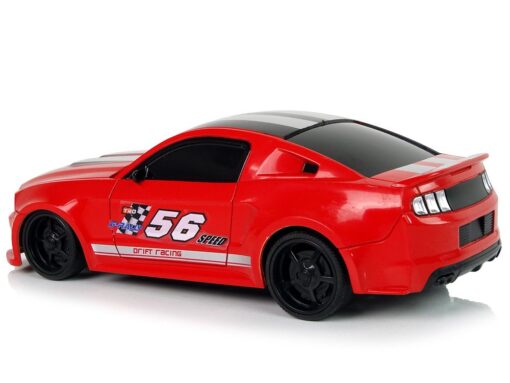 Nuotoliniu būdu valdomas sportinis automobilis 1:24 – raudonas