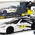 Nuotoliniu būdu valdomas sportinis automobilis Corvette C6.R 1:18