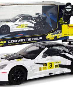 Nuotoliniu būdu valdomas sportinis automobilis Corvette C6.R 1:18