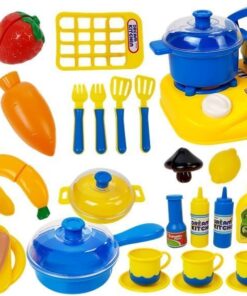 Plastikinis indų rinkinys mažajam šefui