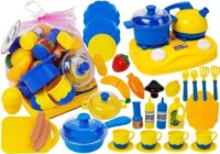Plastikinis indų rinkinys mažajam šefui