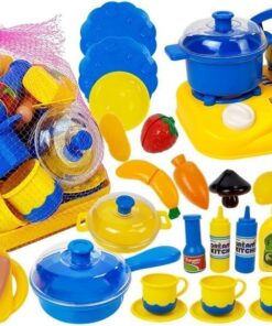Plastikinis indų rinkinys mažajam šefui