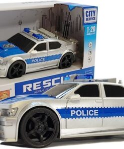 Policijos automobilis 1:20 su šviesomis ir garsais