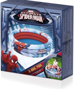 Pripučiama Spider‑Man maudykla (122 × 30 cm)