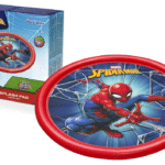 Pripučiama vandens žaidimų paklotė su fontanu Spider-Man