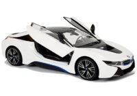 R/C automobilis BMW i8 Rastar 1:14 – baltas