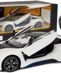 R/C automobilis BMW i8 Rastar 1:14 – baltas
