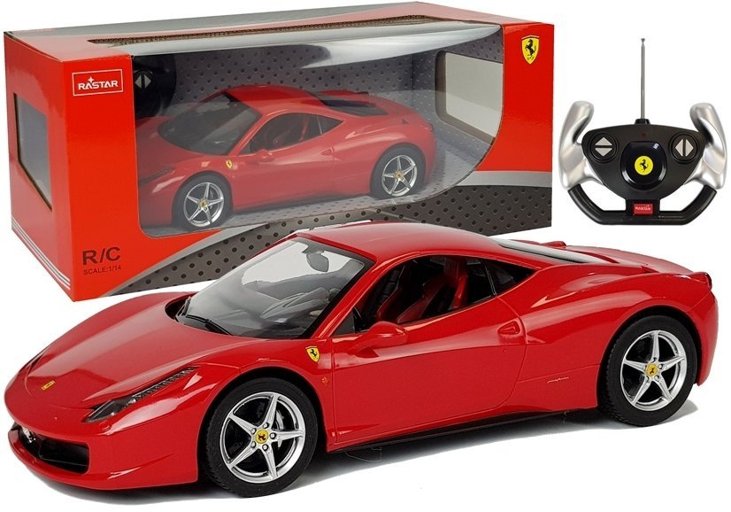 RC auto Ferrari Italia Rastar 1:14 &ndash; punane