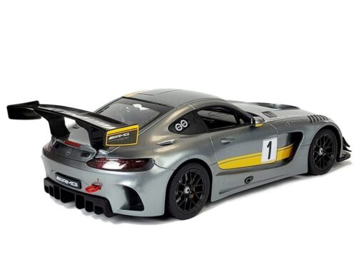 RC automobilis Mercedes AMG GT3 Rastar 1:14 – pilkas