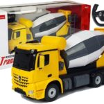 RC betono maišyklė Mercedes‑Benz Arocs Rastar 1:14 – geltona