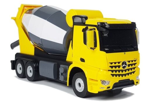 RC betono maišyklė Mercedes‑Benz Arocs Rastar 1:14 – geltona