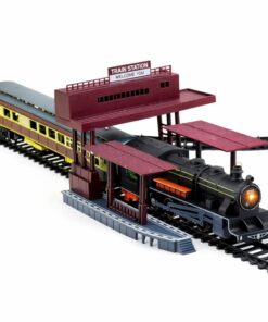 Rinkinys Fenfa Electric Train Set – elektrinis traukinio komplektas su 6 vagonais