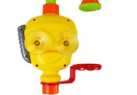 Robotas naras su vandens kriokliu