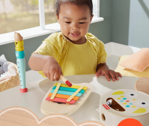 FISHER PRICE medinių muzikos žaislų rinkinys - Image 5