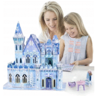 Frozen Dėlionė 3D Elzos pilies rūmai - Image 2