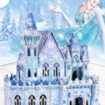 Frozen Dėlionė 3D Elzos pilies rūmai